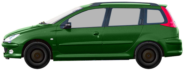 Диски PEUGEOT 206 1.6 16V (2002-2007) R15