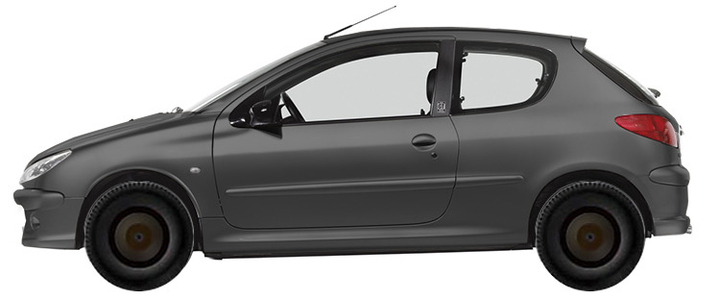 Диски на PEUGEOT 206 2C, 2H Hatchback 3d (1998 - 2009)