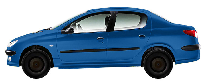 Диски на PEUGEOT 206 1.6 2007