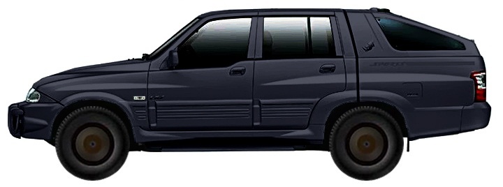 Диски на SSANG YONG Musso Sports FJ Pickup 4d (2002 - 2006)