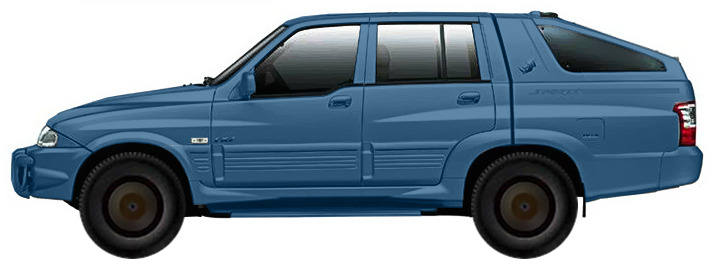 Диски на SSANG YONG Musso Sports 2.9 TD 2002