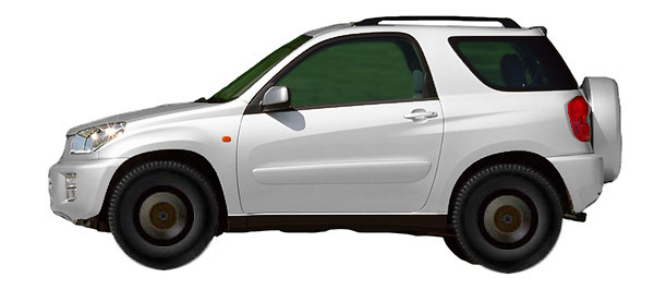 Диски на TOYOTA RAV 4 2.0 D-4D 4x4 2000