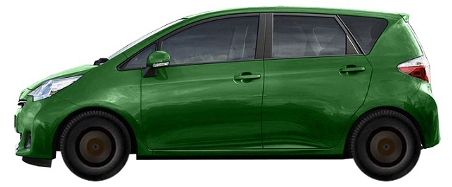 Диски на TOYOTA Verso-S 1.4 D-4D 2011