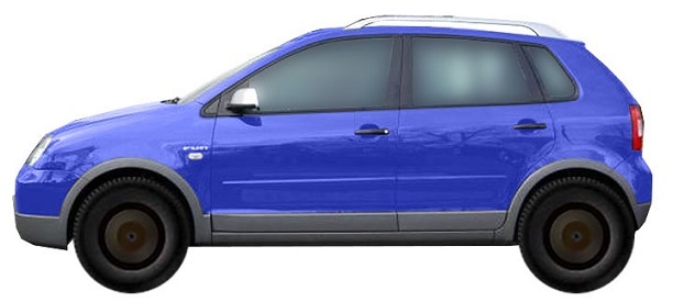 Диски на VOLKSWAGEN Polo 9N1 Fun 5d (2001 - 2005)