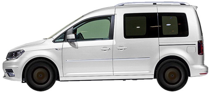 Диски на VOLKSWAGEN Caddy 2.0 TDI (110hp) 4motion 2015